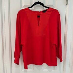 J. Crew red shirt.